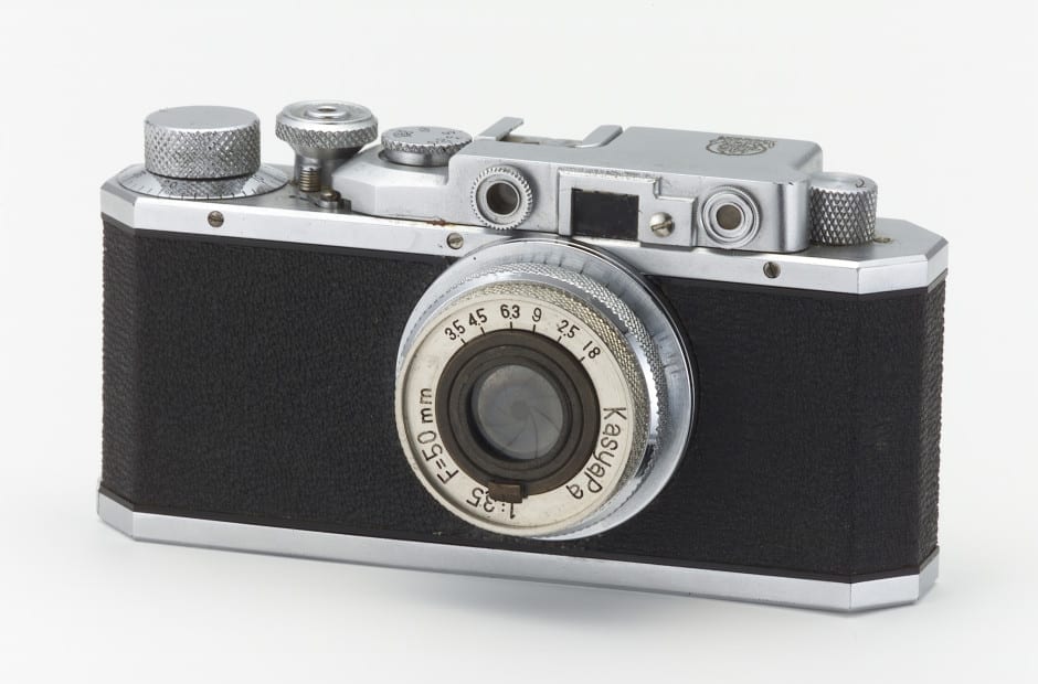 The Kwanon, Canon's first camera, was created in 1934