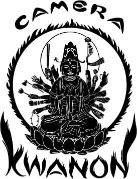 The Kwanon logo depicts the Buddhist goddess of mercy